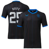 Glasgow Rangers Fourth Pro Shirt 2022-23 with Roofe 25 printing - Kit Captain