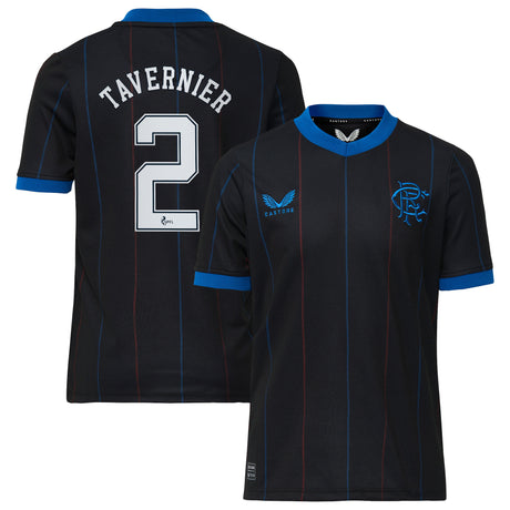 Glasgow Rangers Fourth Shirt 2022-23 - Kids with Tavernier 2 printing - Kit Captain