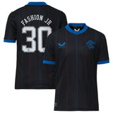 Glasgow Rangers Fourth Shirt 2022-23 - Kids with Fashion Jr 30 printing - Kit Captain