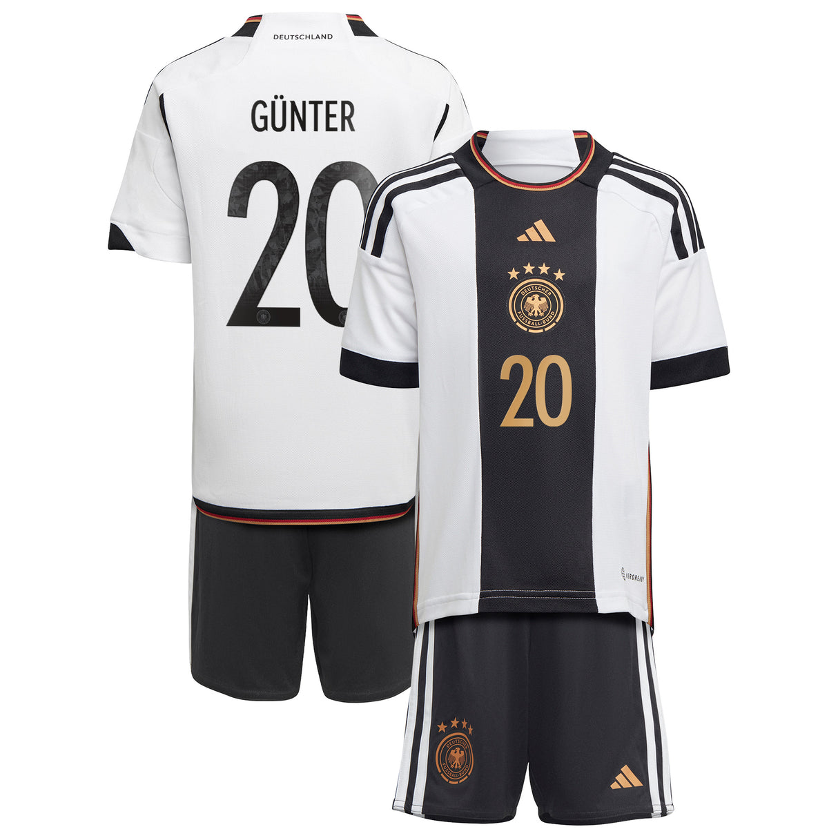 Germany Home Minikit 2022 with Günter 20 printing - Kit Captain