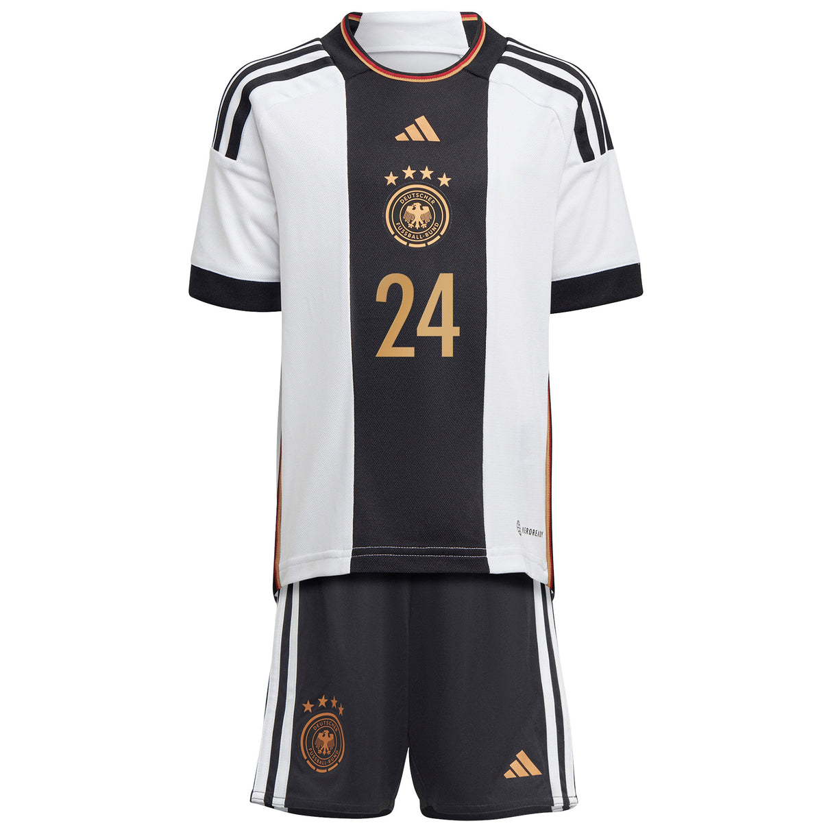 Germany Home Minikit 2022 with Adeyemi 24 printing - Kit Captain