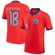 England Away Match Shirt 2022 with Alexander-Arnold 18 printing - Kit Captain