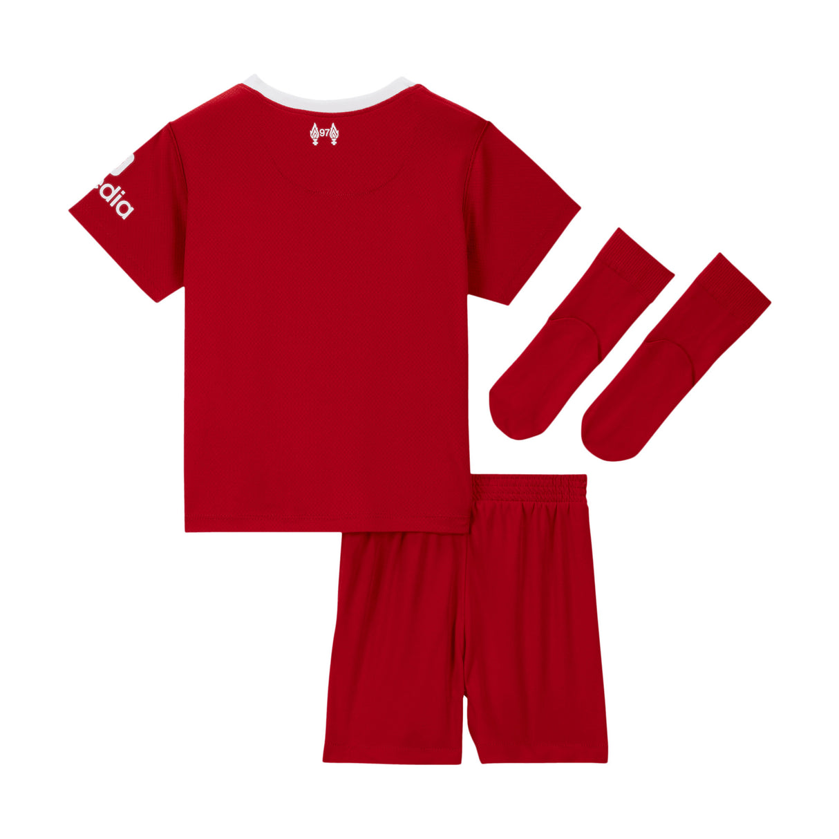 Liverpool Nike Home Stadium Kit - 2023-24 - Infant - Kit Captain