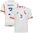 Belgium Away Shirt 2022 - Kids with Theate 3 printing - Kit Captain