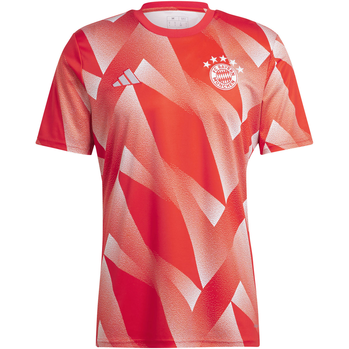 FC Bayern adidas Pre Match Top - Red