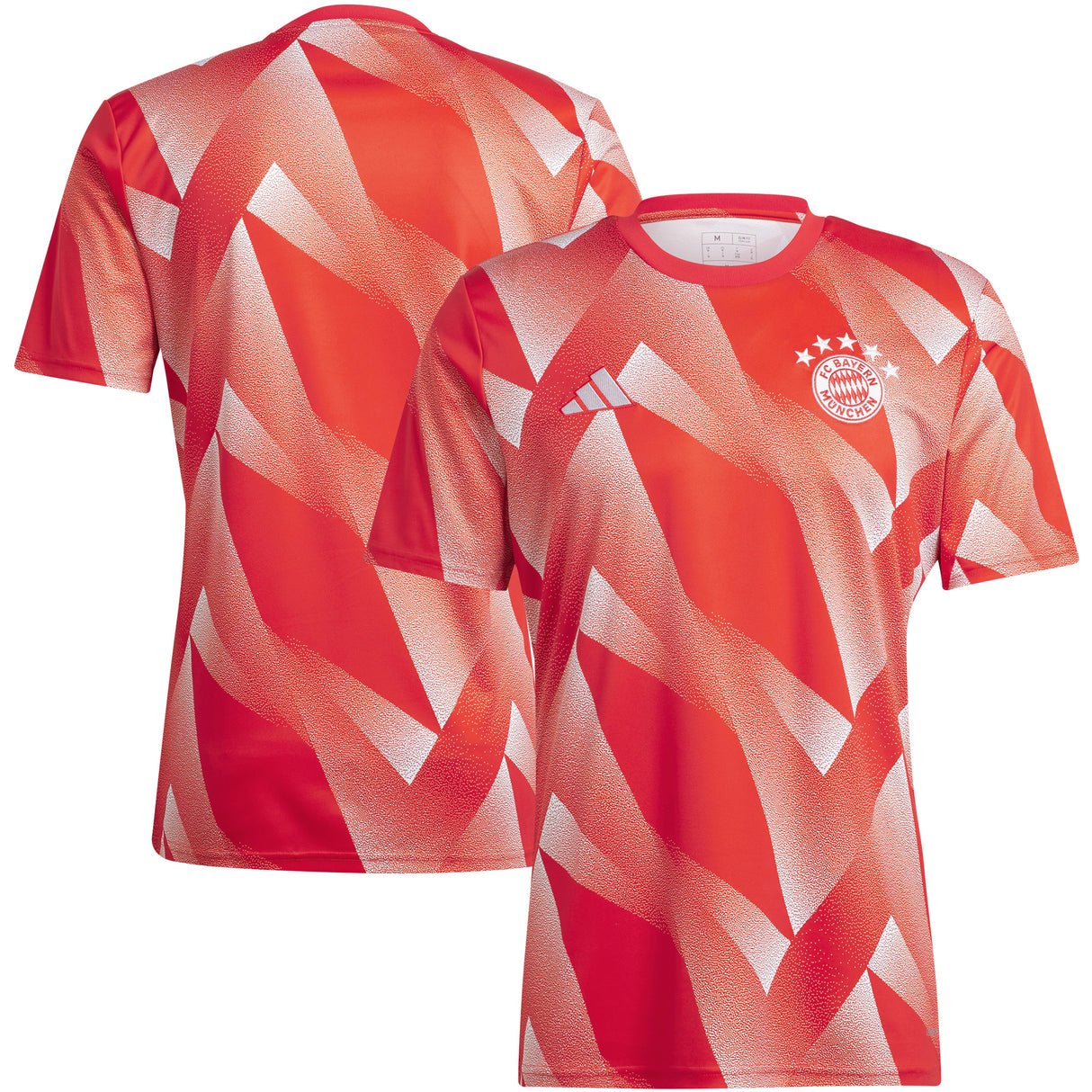 FC Bayern adidas Pre Match Top - Red