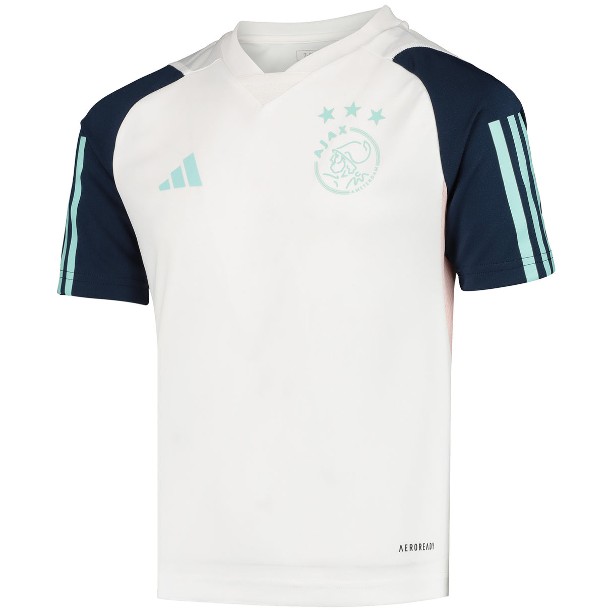 Ajax adidas Training Jersey - White - Kids - Kit Captain