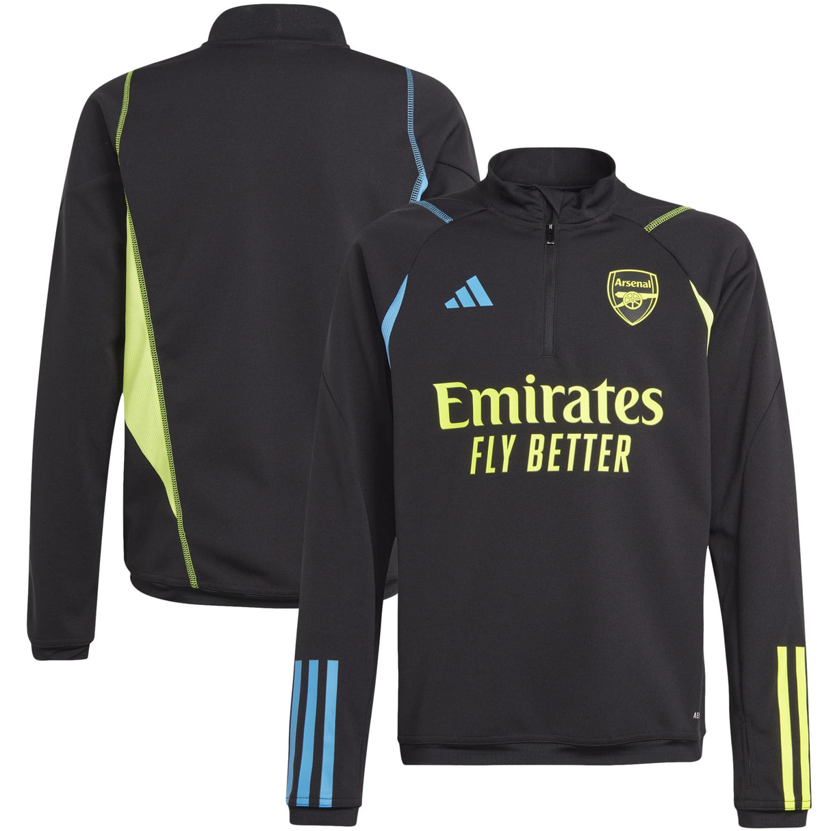 Arsenal adidas Training Top - Black - Kids - Kit Captain