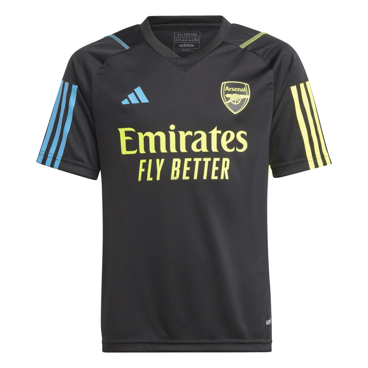 Arsenal adidas Training Jersey - Black - Kids - Kit Captain