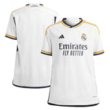 Real Madrid adidas Home Shirt 2023-24 - Kids - Kit Captain