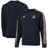 Real Madrid adidas Training Sweat Top - Dark Blue - Kit Captain