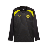 Borussia Dortmund Puma Prematch Sweat Top - Yellow - Kit Captain