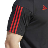 Manchester United adidas Training Polo - Black - Kit Captain