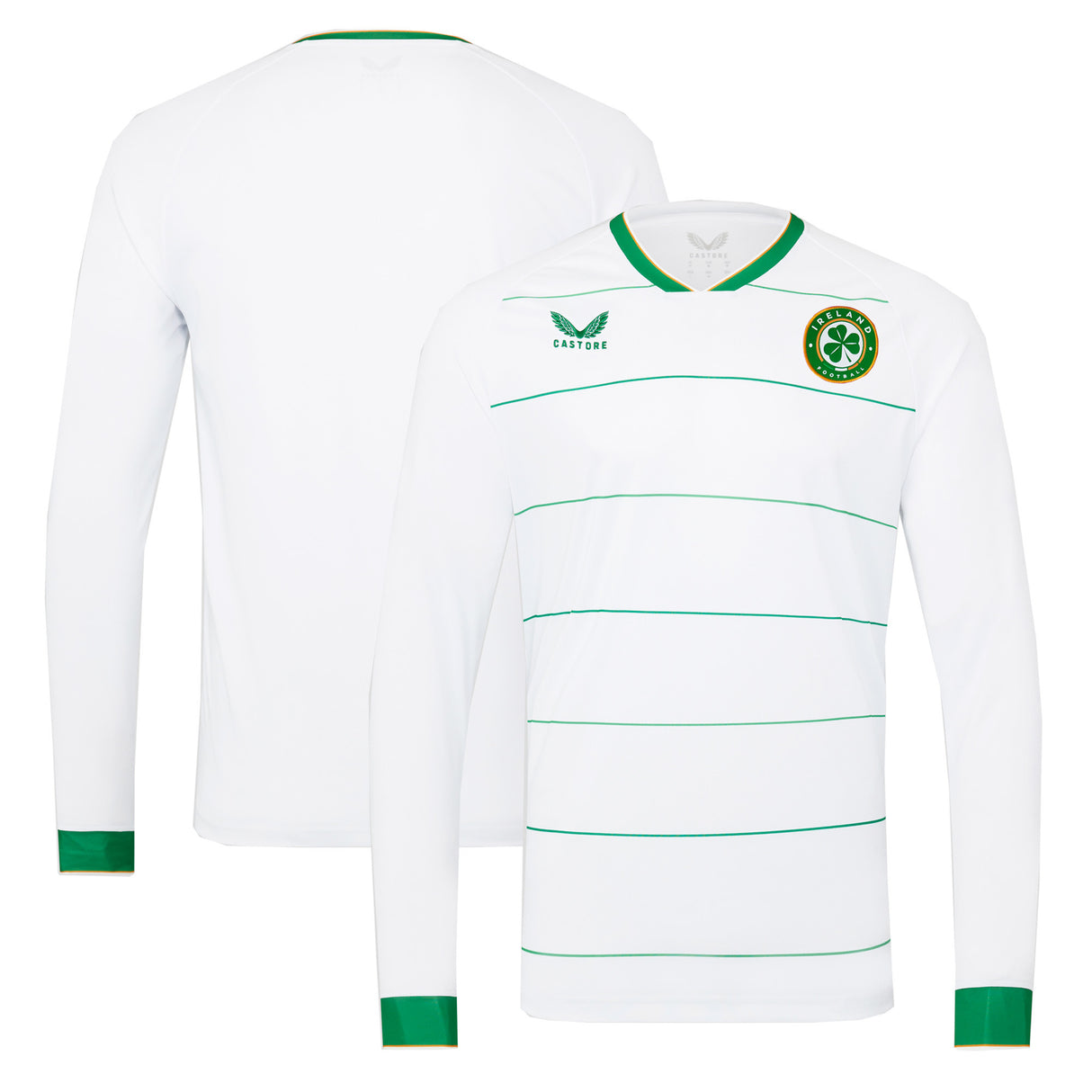 Republic of Ireland Castore Away Pro Shirt 2023 - Long Sleeve - Kit Captain