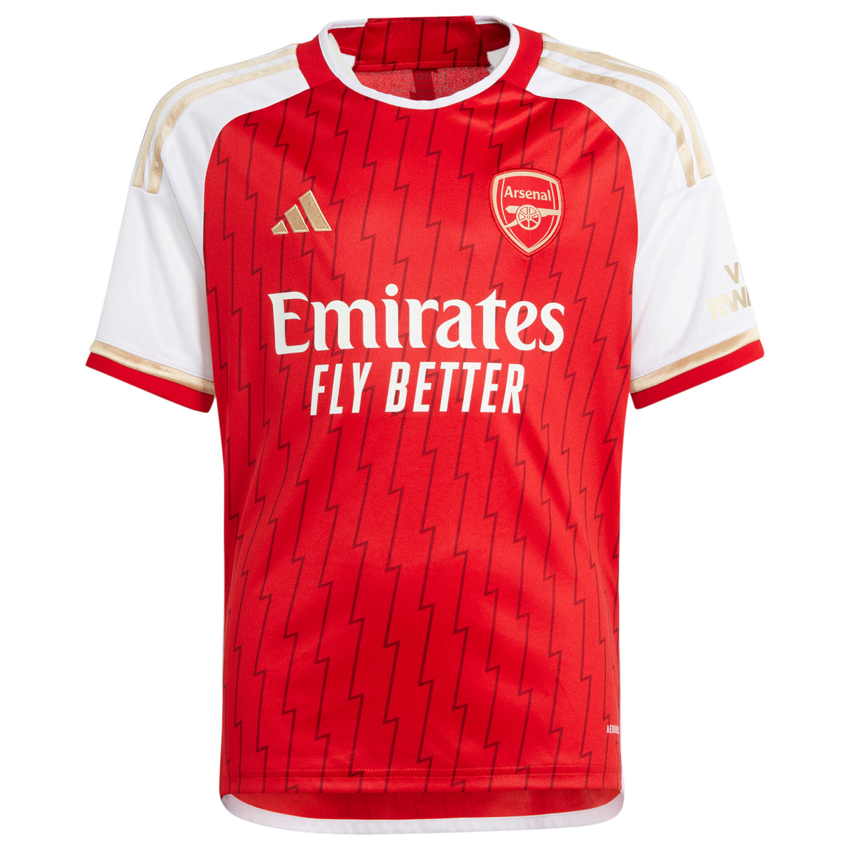 Arsenal adidas Home Shirt 2023-24 - Kids with Martinelli 11 printing - Kit Captain