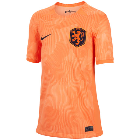 Netherlands Nike Home Stadium Shirt 2023-24 - Kids - Kit Captain