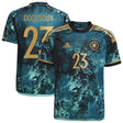 Germany Away Shirt 2023 - Kids with Doorsoun 23 printing - Kit Captain