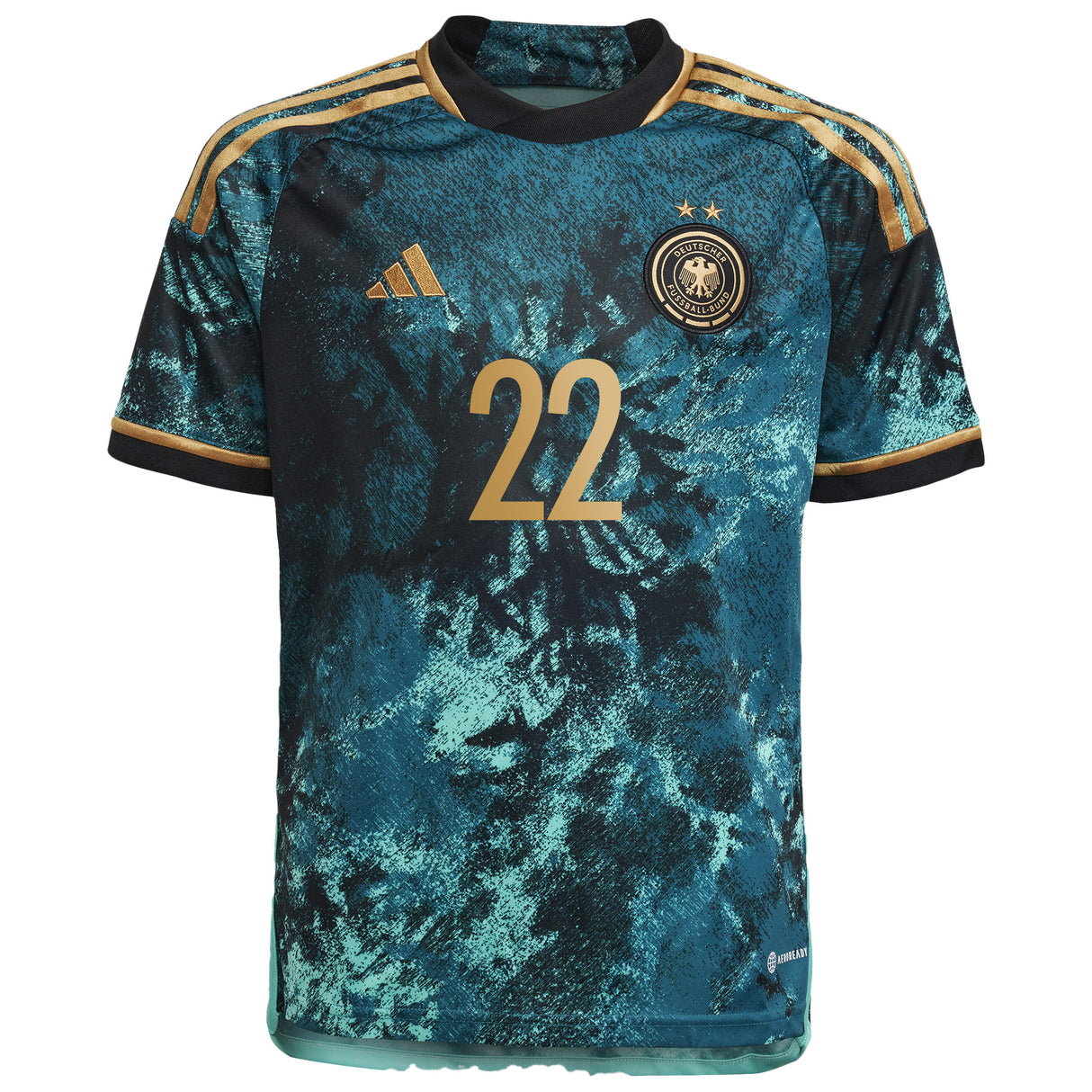 Germany Away Shirt 2023 - Kids with Brand 22 printing - Kit Captain