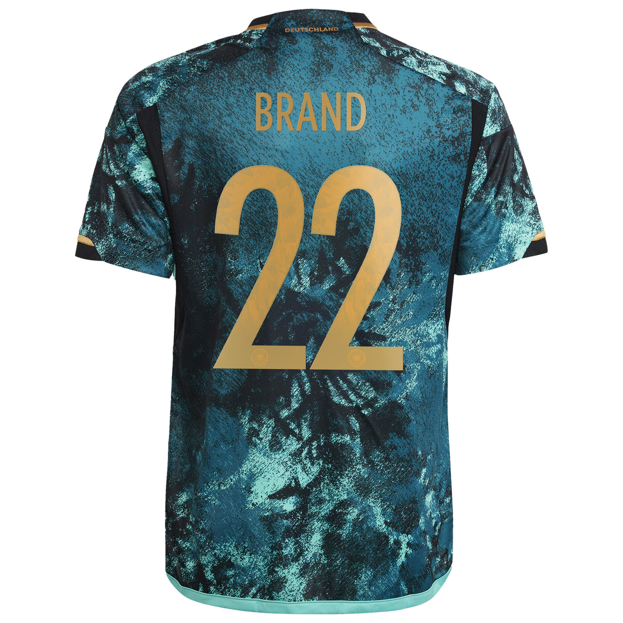 Germany Away Shirt 2023 - Kids with Brand 22 printing - Kit Captain