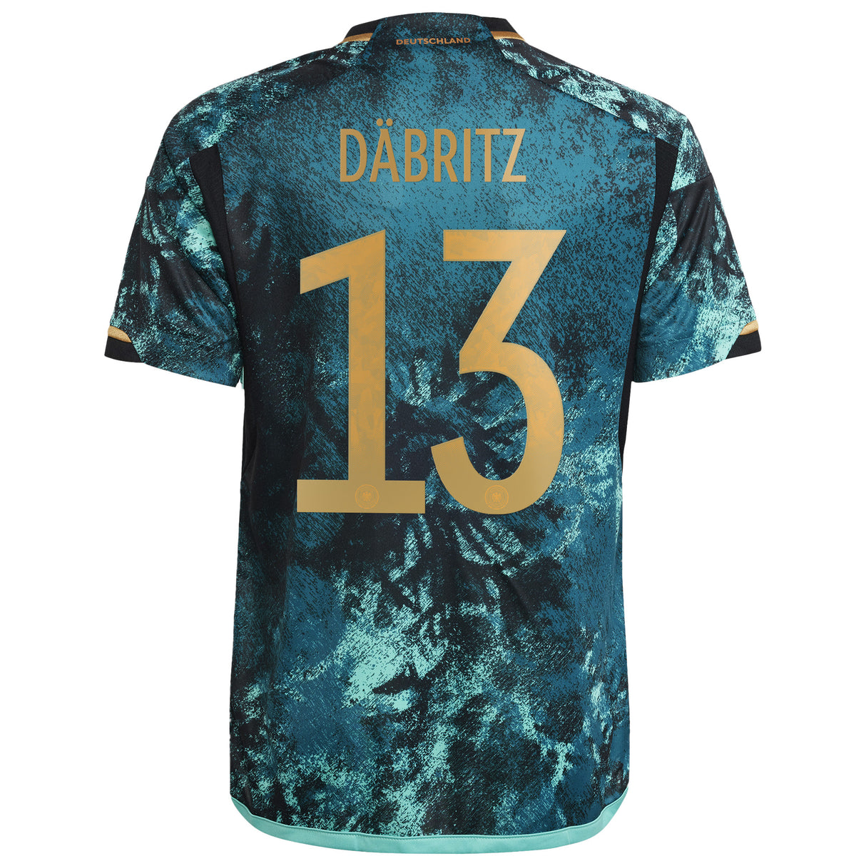 Germany Away Shirt 2023 - Kids with Dí¤britz 13 printing - Kit Captain