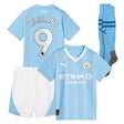 Manchester City Puma Home Minikit 2023-24 with Haaland 9 printing - Kit Captain