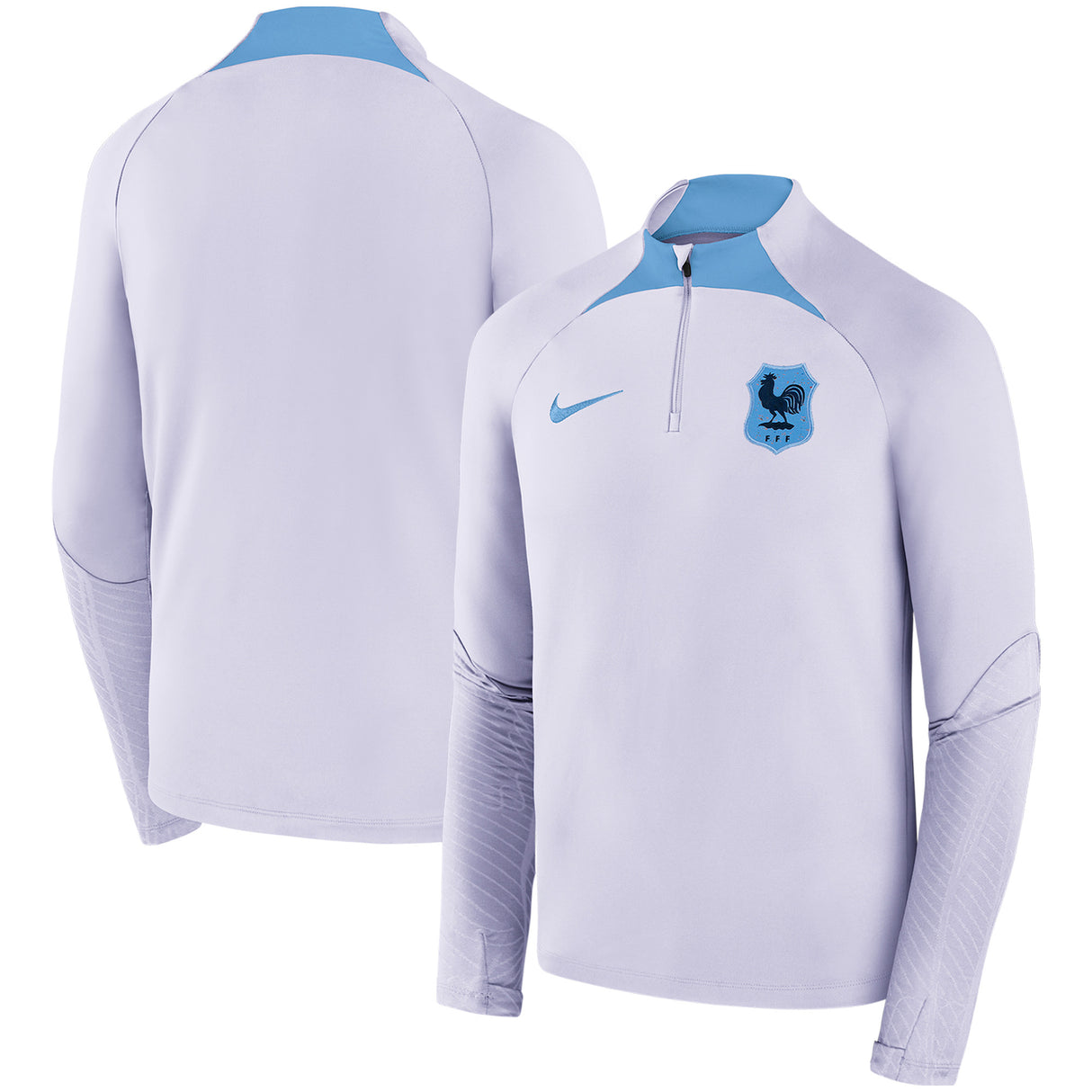 France Women's Nike Strike Drill Top - Purple - Kids - Kit Captain