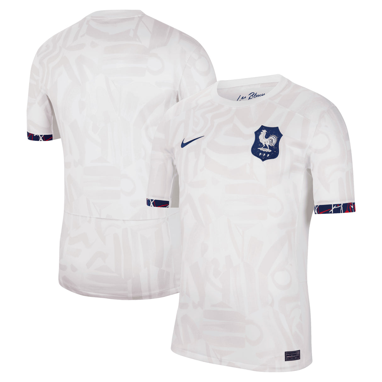 France Women Nike Away Stadium Shirt 2023-24 - Mens - Kit Captain