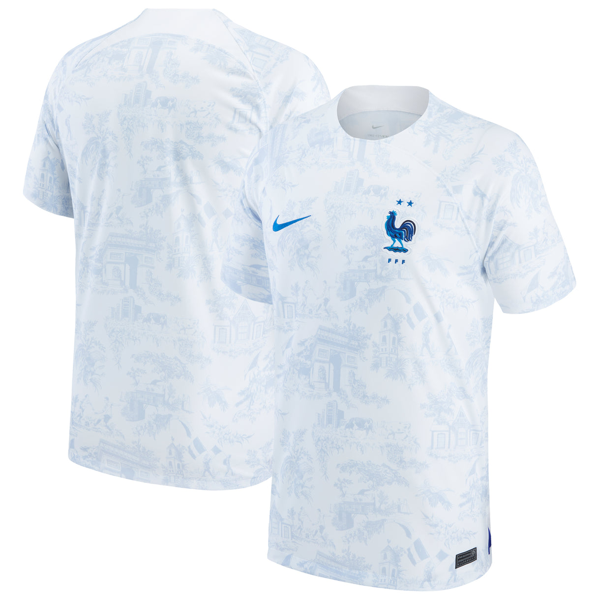 France Away Stadium Shirt 2022 - Kit Captain