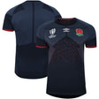 England Rugby World Cup 2023 Alternate Replica Pro Jersey - Navy - Mens - Kit Captain