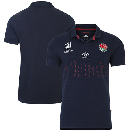 England Rugby World Cup 2023 Alternate Classic Short Sleeve Jersey - Navy - Mens - Kit Captain