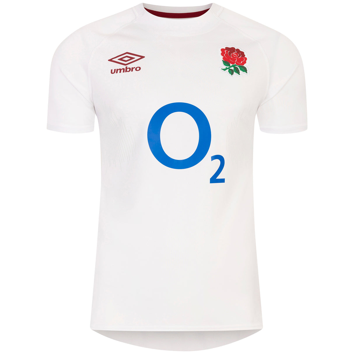 England Rugby Home Replica Jersey 2023/24 - White - Mens - Kit Captain