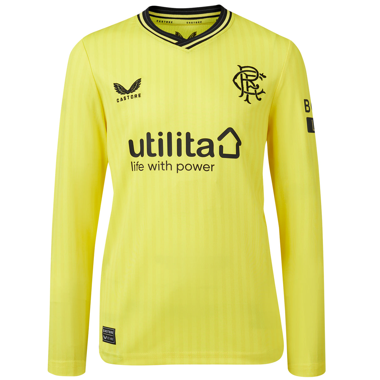 Glasgow Rangers Home Goalkeeper Shirt 2023-24 - Kids - Kit Captain