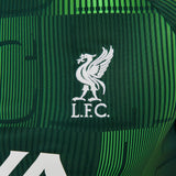 Liverpool Nike Academy Pro Pre Match Top - Dark Green - Kit Captain