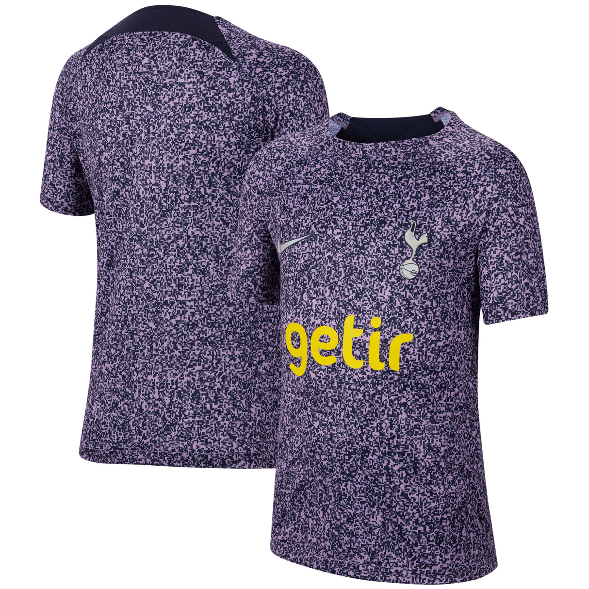 Tottenham Hotspur Nike Academy Pro Short Sleeve Top - Dark Purple - Kids - Kit Captain