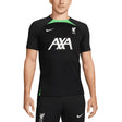 Liverpool Nike Strike Short Sleeve Top - Black - Kit Captain