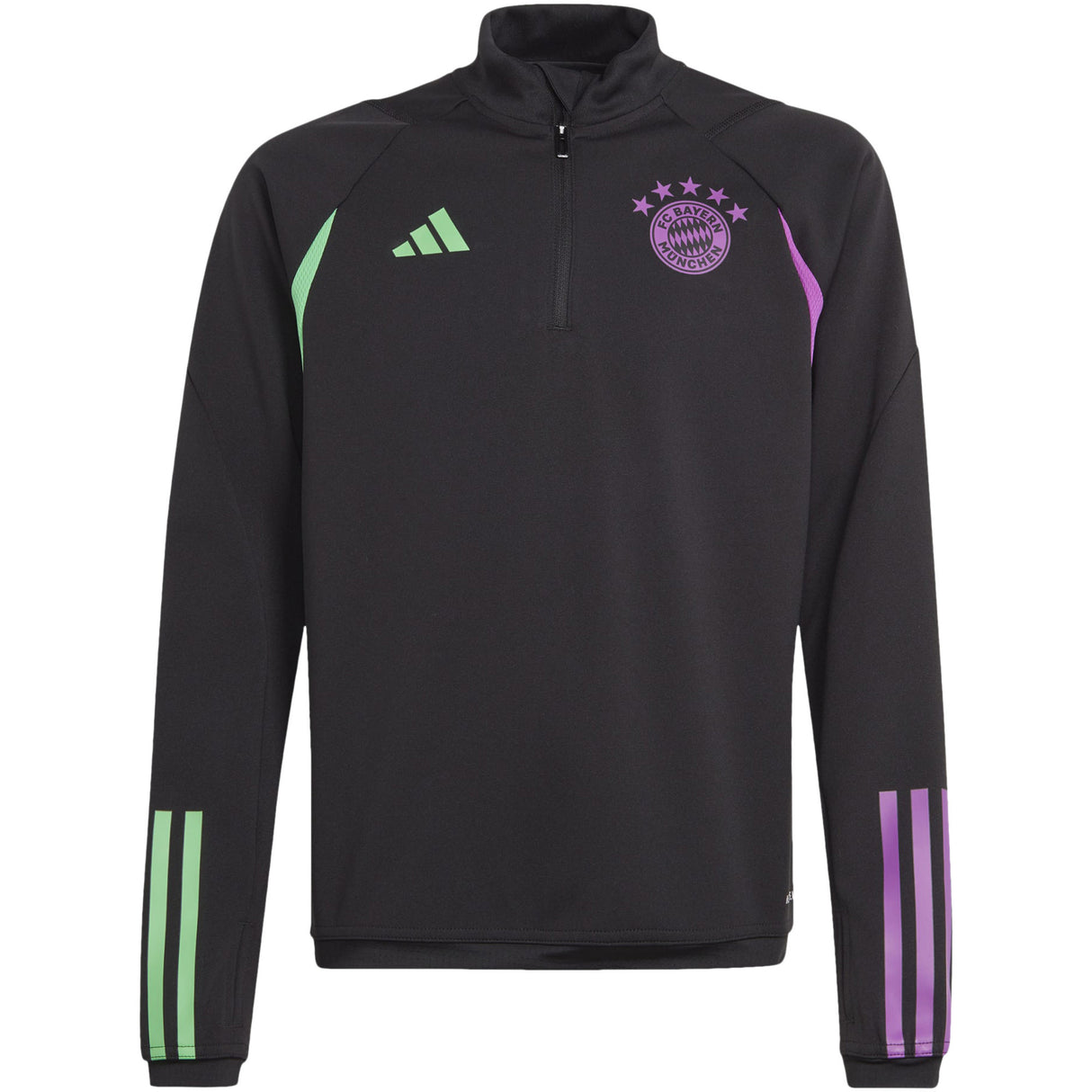 FC Bayern adidas Training Top - Black - Kids - Kit Captain