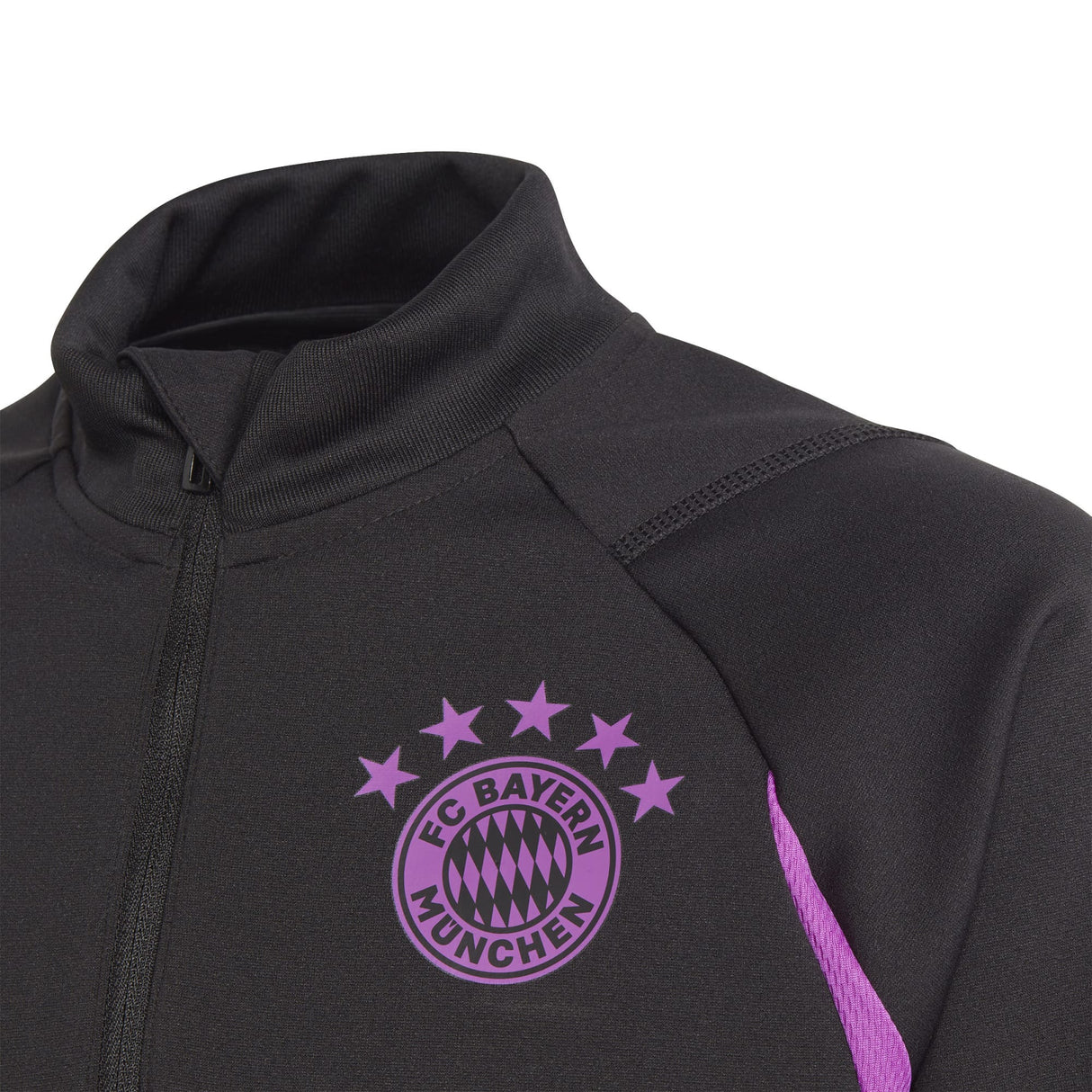 FC Bayern adidas Training Top - Black - Kids - Kit Captain