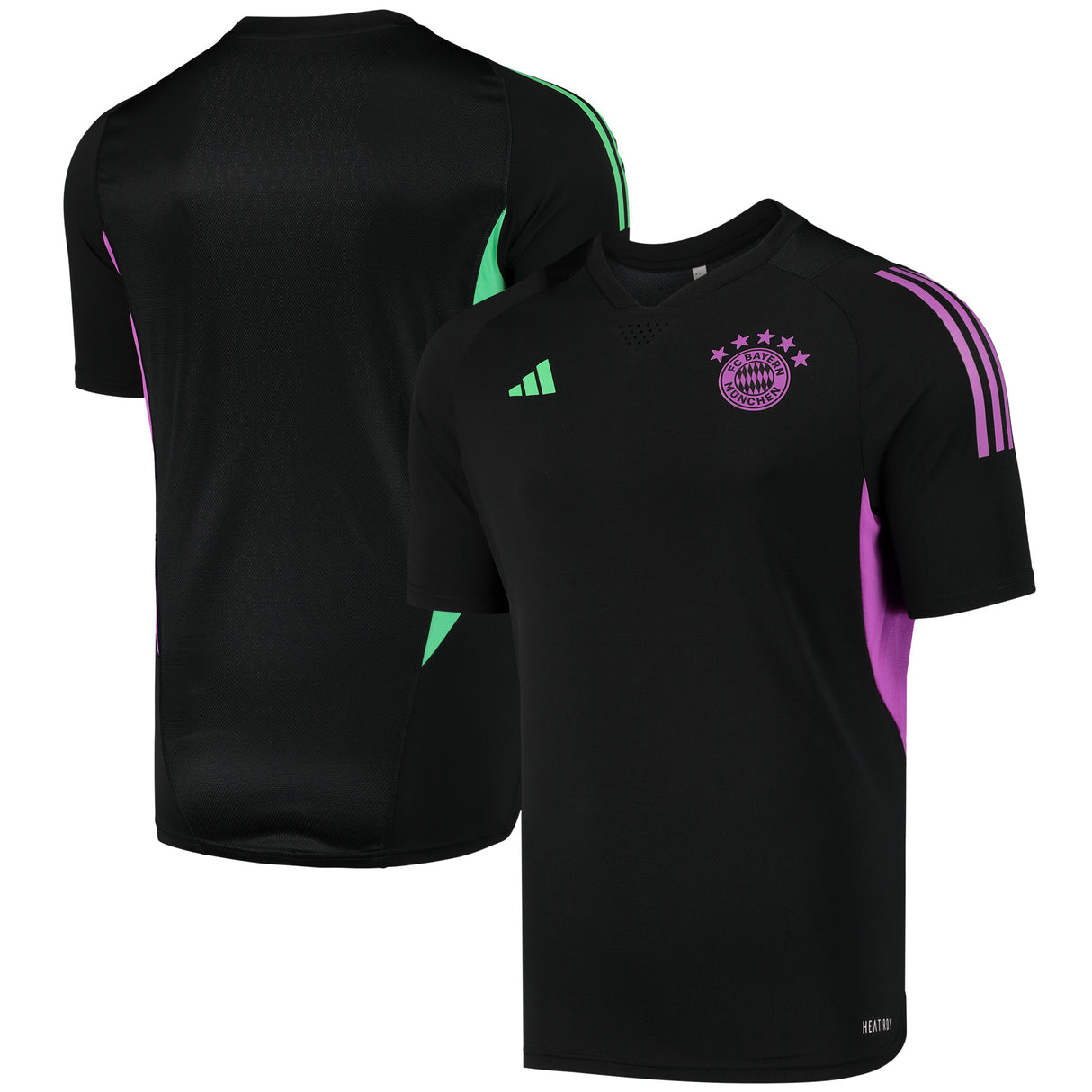 FC Bayern adidas Pro Training Jersey - Black - Kit Captain