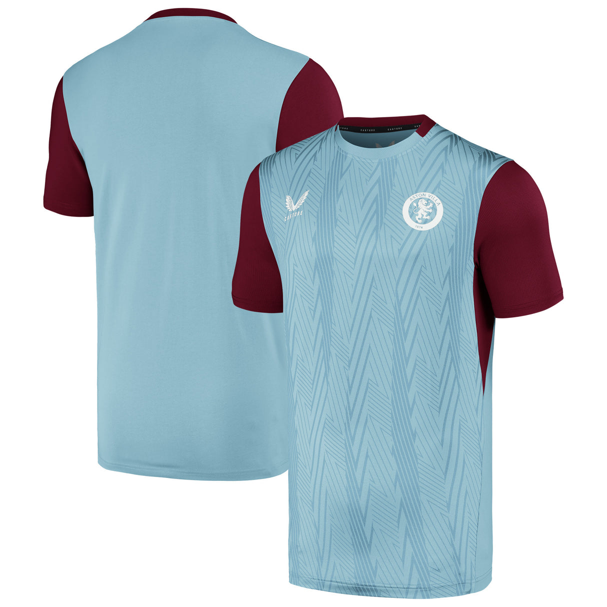 Aston Villa Castore Players Training Top - Light Blue - Kids - Kit Captain