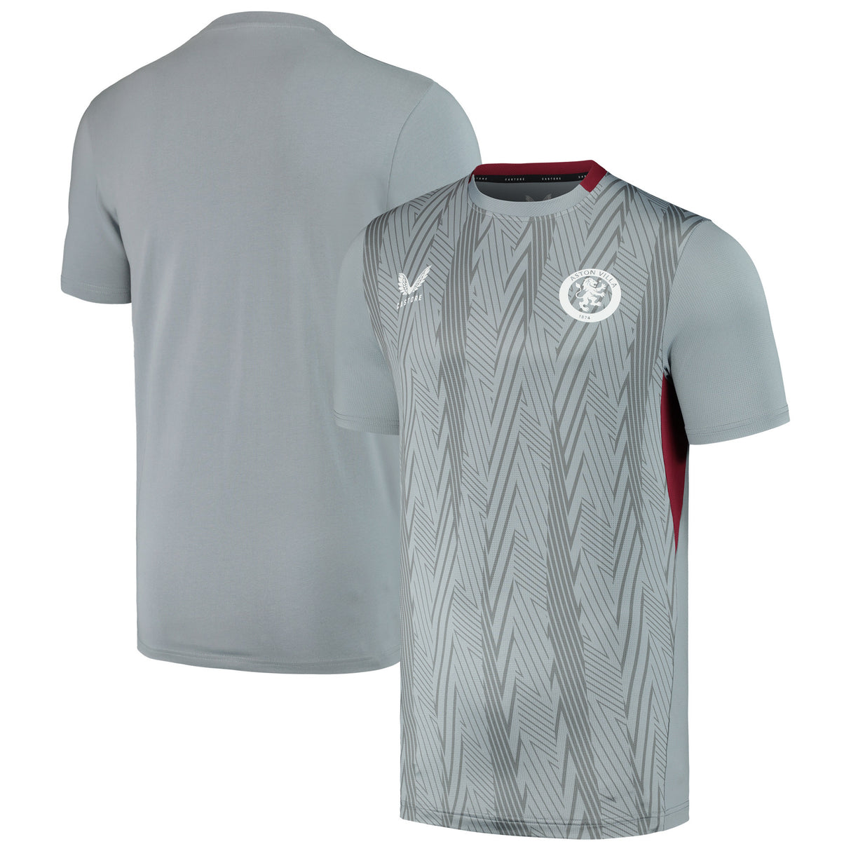 Aston Villa Castore Staff Training Top - Light Grey - Kids - Kit Captain