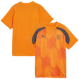 Manchester City Puma Pre Match Top - Orange - Kids - Kit Captain