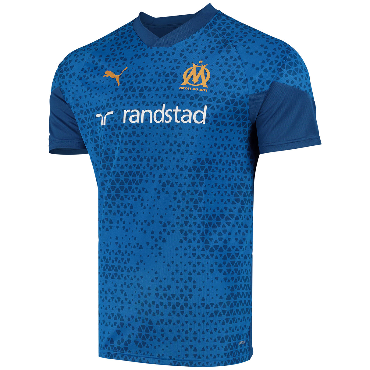 Olympique de Marseille Puma Training Jersey - Royal Blue - Kit Captain