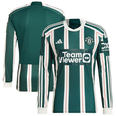 Manchester United adidas Away Shirt 2023-24 - Long Sleeve