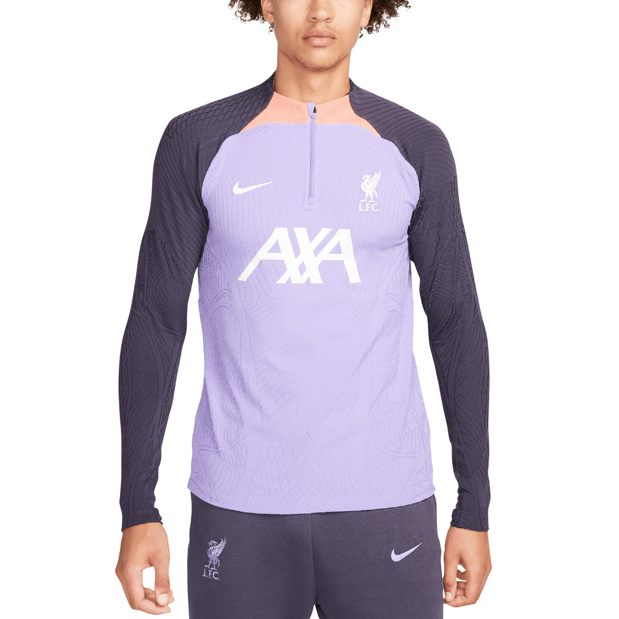 Liverpool Nike Strike Dri-Fit Advanced Drill Top - Purple - Kit Captain