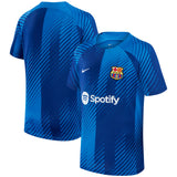 Barcelona Nike Academy Pro Pre Match Top - Blue - Kids