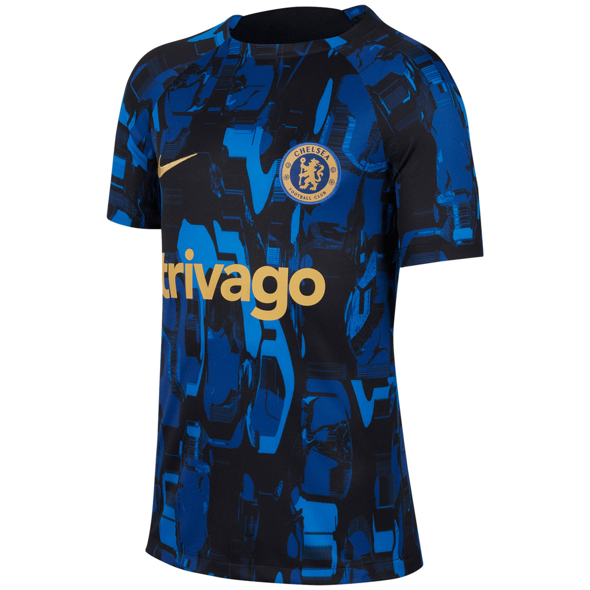 Chelsea Nike Academy Pro Pre Match Top - Blue - Kids - Kit Captain