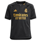 Real Madrid adidas Third Shirt 2023-24 - Kids with Valverde 15 printing - Kit Captain