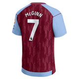 Aston Villa Castore Home Shirt 2023-24 with McGinn 7 printing - Kit Captain