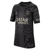 PSG x Jordan Third Stadium Shirt 2023-24 - Kids with N.Mendes 25 printing - Kit Captain