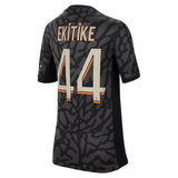 PSG x Jordan Third Stadium Shirt 2023-24 - Kids with Ekitike 44 printing - Kit Captain